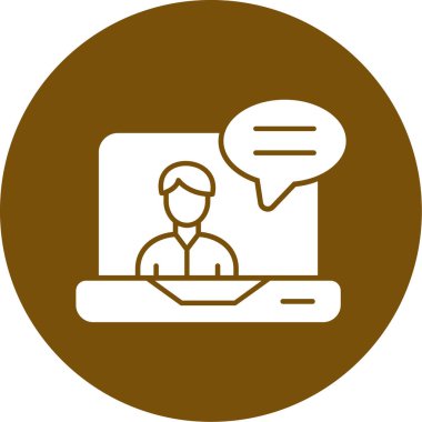 Seo simgesinin vektör illüstrasyonu