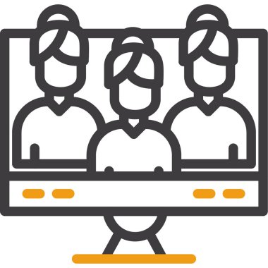 insanlar ana hat biçiminde grup simgesi