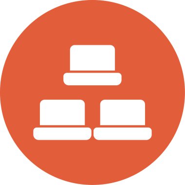 Modern b 'nin vektör illüstrasyonunda yiyecek ikonu yok