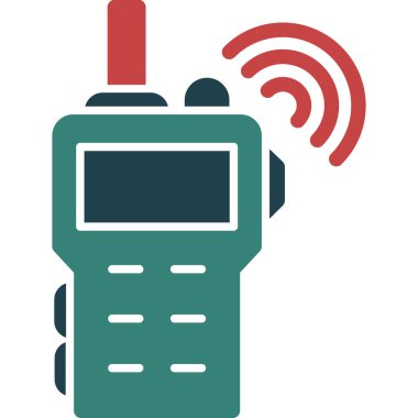 radyo simgesi vektör illüstrasyonu