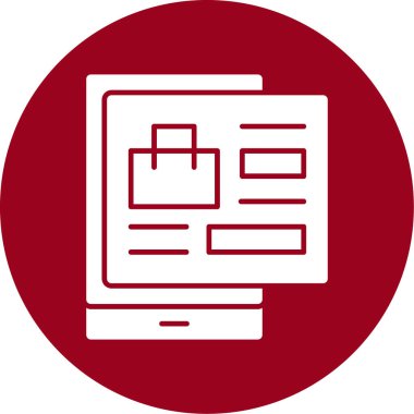 seo modern simgesinin vektör illüstrasyonu