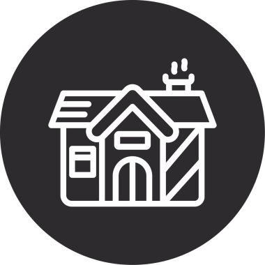 ev vektörü simgesi modern resim