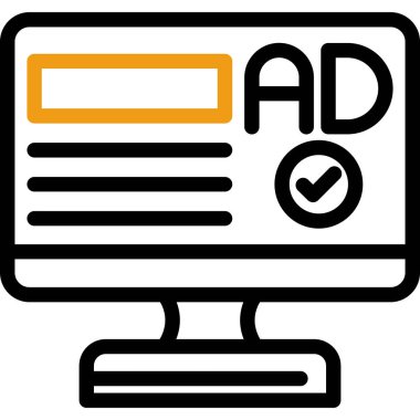 reklam reklam reklam simgesi