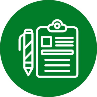 Vektör belgesi Simge illüstrasyonu