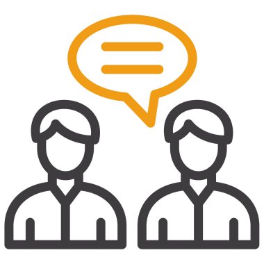 iş simgesi vektör illüstrasyonu