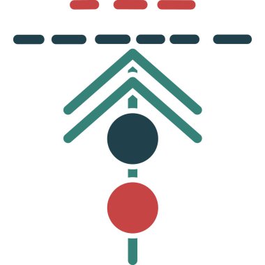 Yılbaşı ağacı. Basit tasarım