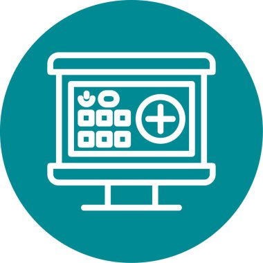 tıbbi simge vektör illüstrasyonu