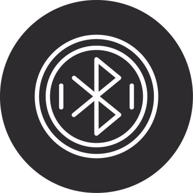 Bluetooth simgesini, vektör çizim
