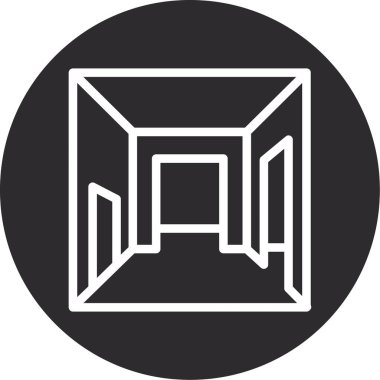 Modern b 'nin vektör illüstrasyonu inşa simgesinden yoksun