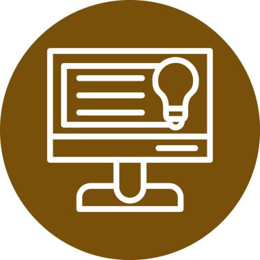 İş ve finans simgesinin vektör illüstrasyonu