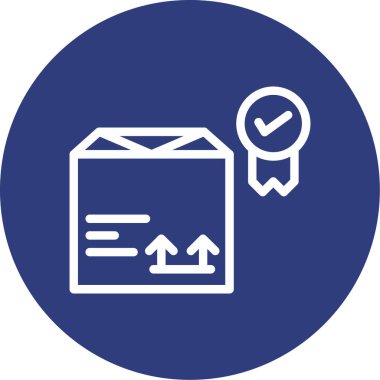 Kutu. Web simgesi basit tasarım