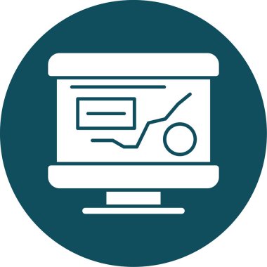 izleyici ikon vektör illüstrasyonu