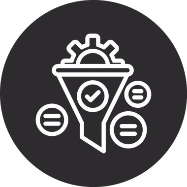 seo modern simgesinin vektör illüstrasyonu