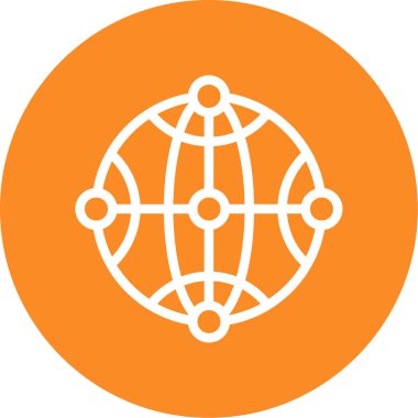 Modern simgenin vektör illüstrasyonu