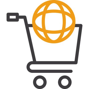 Alışveriş sepetli araba