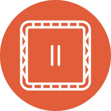 Modern simgenin vektör illüstrasyonu