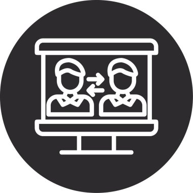 Çevrimiçi konferans. Basit tasarım