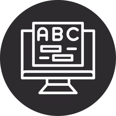 seo modern simgesinin vektör illüstrasyonu