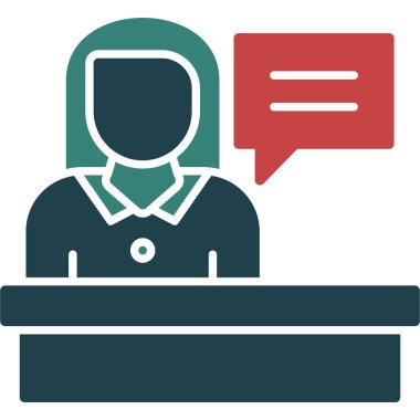 Konuşma balonu vektör çizimi