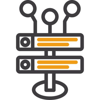 seo modern simgesinin vektör illüstrasyonu