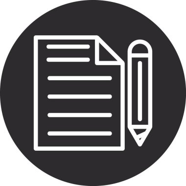 Modern eğitim ikonunun vektör illüstrasyonu