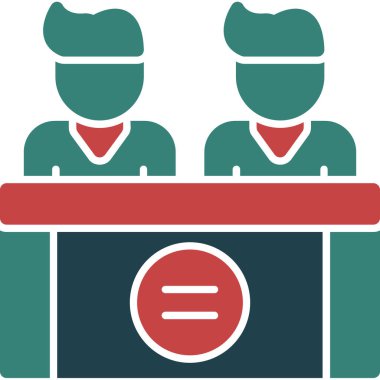 İş adamları vektör illüstrasyonu