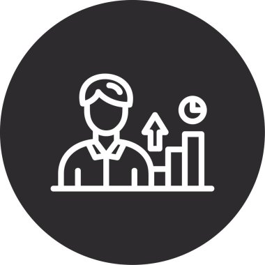 seo modern simgesinin vektör illüstrasyonu