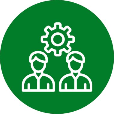 dişli vektör simgesi modern illüstrasyon