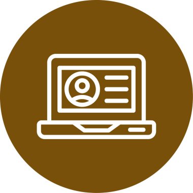 seo modern simgesinin vektör illüstrasyonu