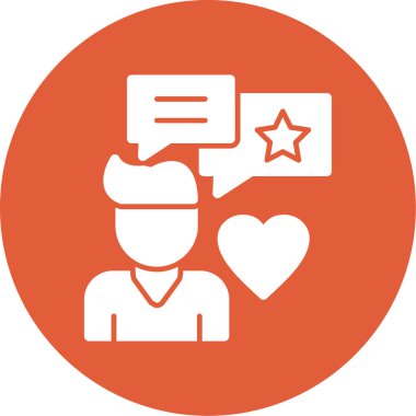 Müşteri servis simgesi vektör illüstrasyonu