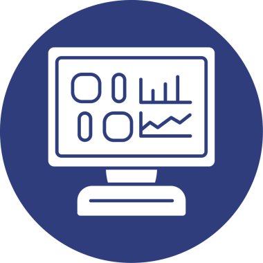 seo modern simgesinin vektör illüstrasyonu