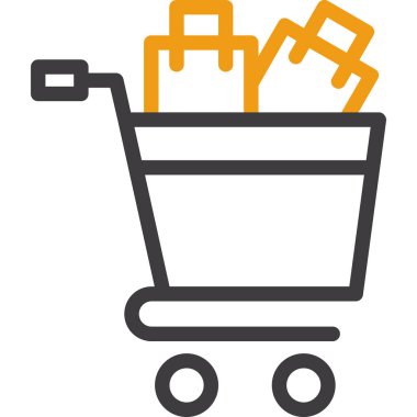 Alışveriş sepeti simgesi - ecommerce kategorisi