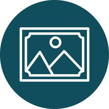 Modern eğitim ikonunun vektör illüstrasyonu