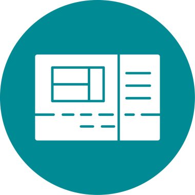 seo modern simgesinin vektör illüstrasyonu