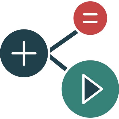 paylaşımlı simge vektör illüstrasyonu