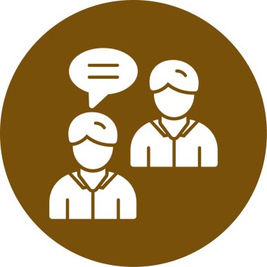 İnsan simgesinin vektör illüstrasyonu