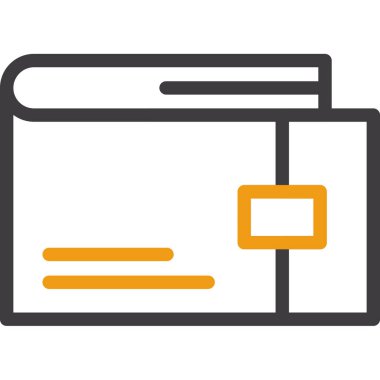 Kart. Web simgesi basit illüstrasyon