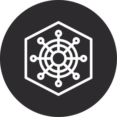 seo modern simgesinin vektör illüstrasyonu