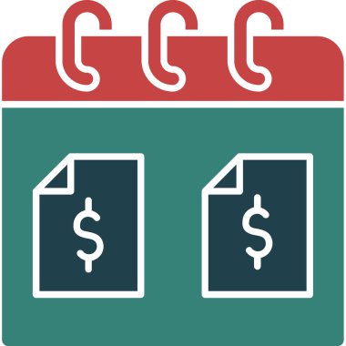 Dolar. Web simgesi basit illüstrasyon