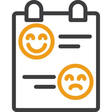 Gülümseme simgesi düz stil