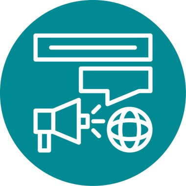 seo modern simgesinin vektör illüstrasyonu