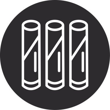 Modern eğitim ikonunun vektör illüstrasyonu