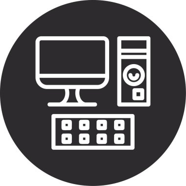 Bilgisayar monitörü. Basit tasarım