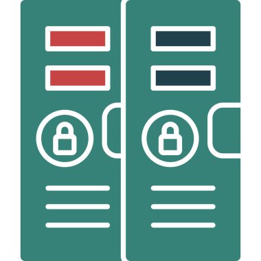 İş ve vektör illüstrasyonu için web simgesi