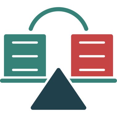 Modern simgenin vektör illüstrasyonu