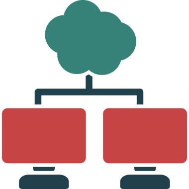 Ağ web simge vektör çizim