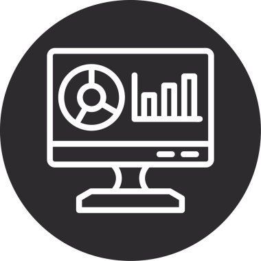 seo modern simgesinin vektör illüstrasyonu