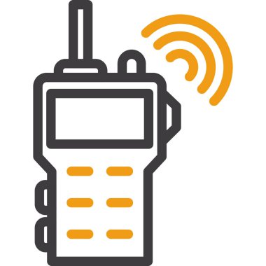 Telefon simgesi vektör illüstrasyonu