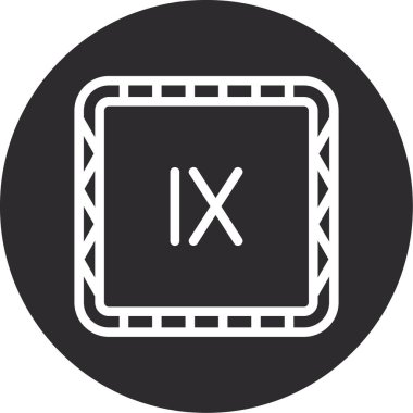 Modern b 'nin vektör illüstrasyonu eksik simgesi