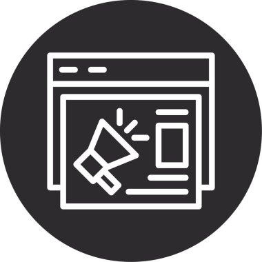 seo modern simgesinin vektör illüstrasyonu